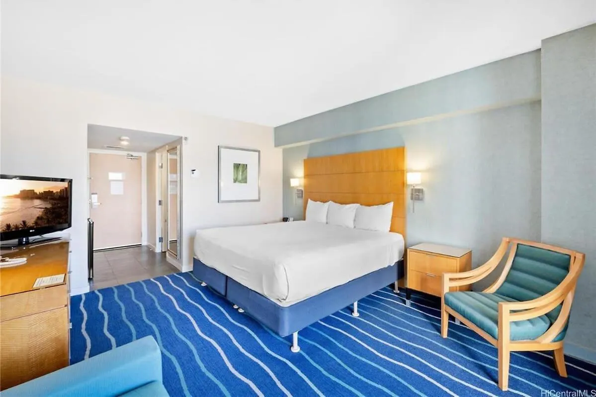 Tatil Evi Ocean View Studio W Balcony 2318 Honolulu