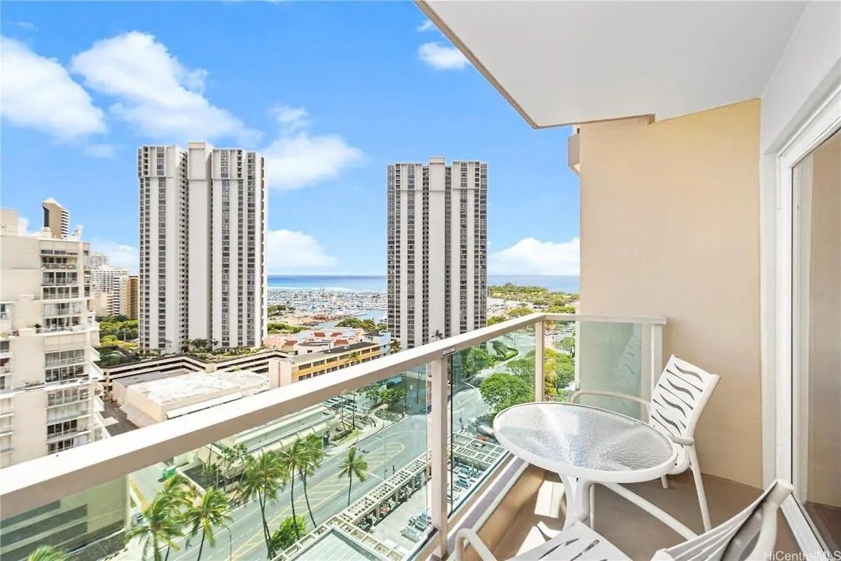 Ocean View Studio W Balcony 2318 檀香山